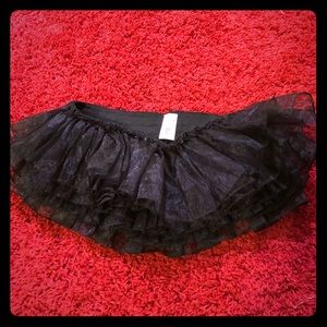 Fancy Black Rave Tutu NWOT